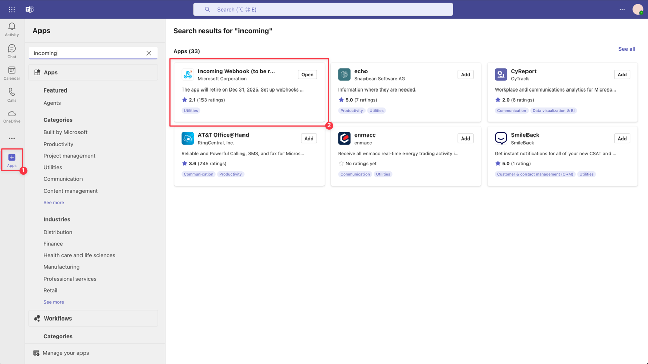 Testomat.io - Notification Teams